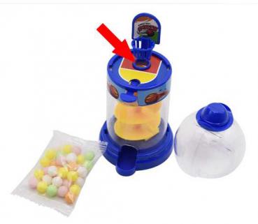 Candy Basketball Mashine Spiel&Candy 20g 12er T-Dsp.